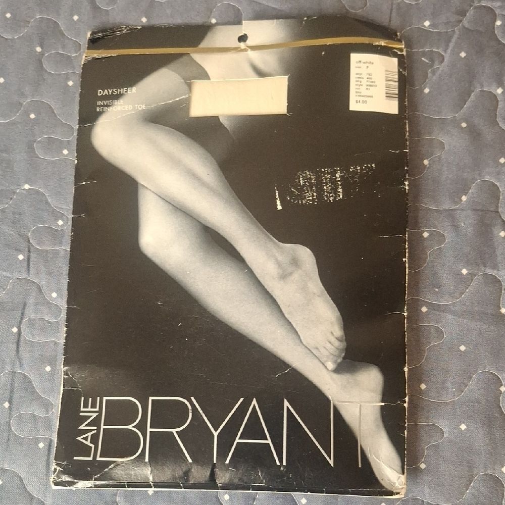 Lane Bryant Daysheer Pantyhose - Off White - new - size F